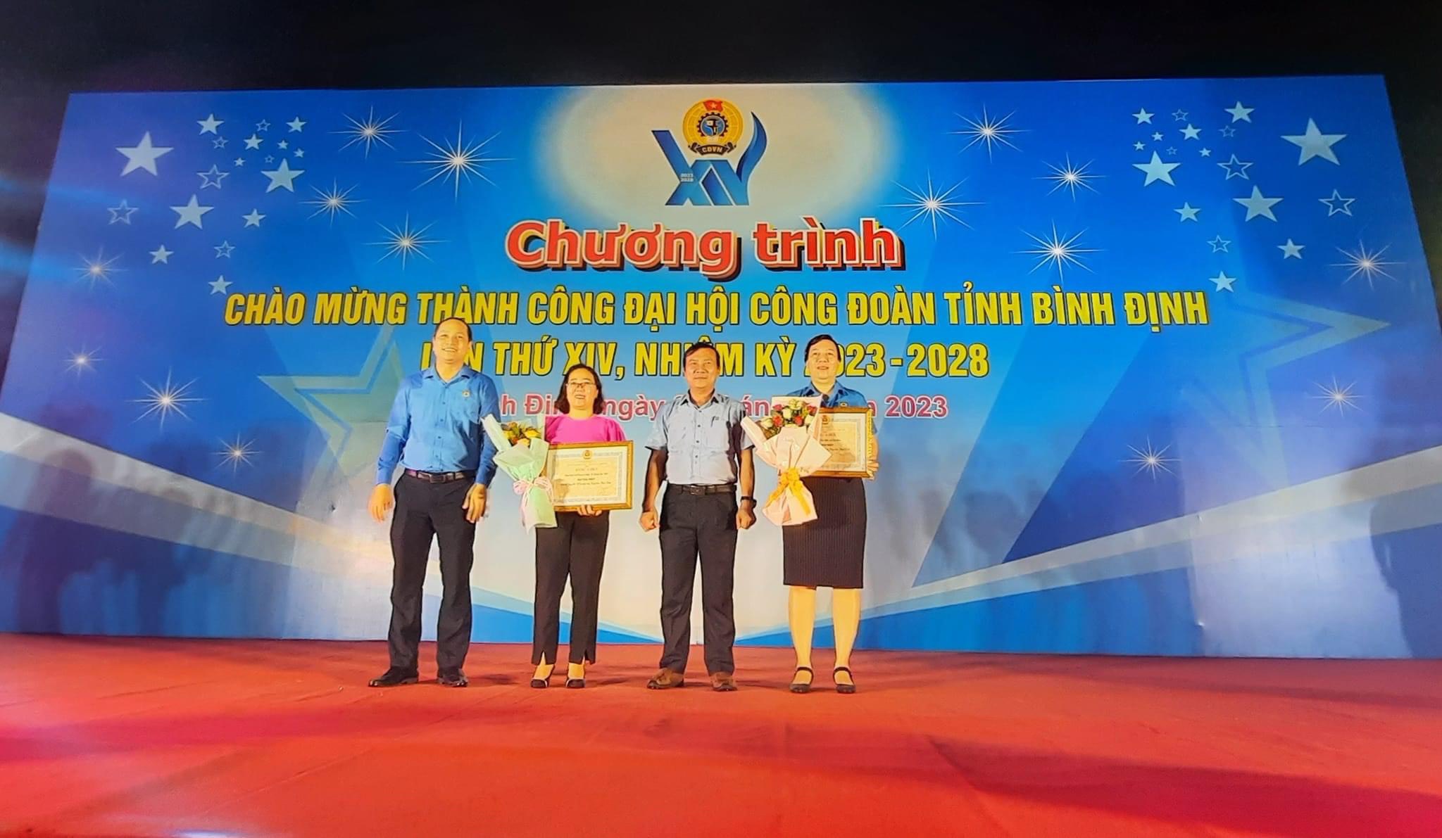 Các cấp công đoàn thành phố nhận nhiều giải thưởng các cuộc thi do LĐLĐ tỉnh tổ chức