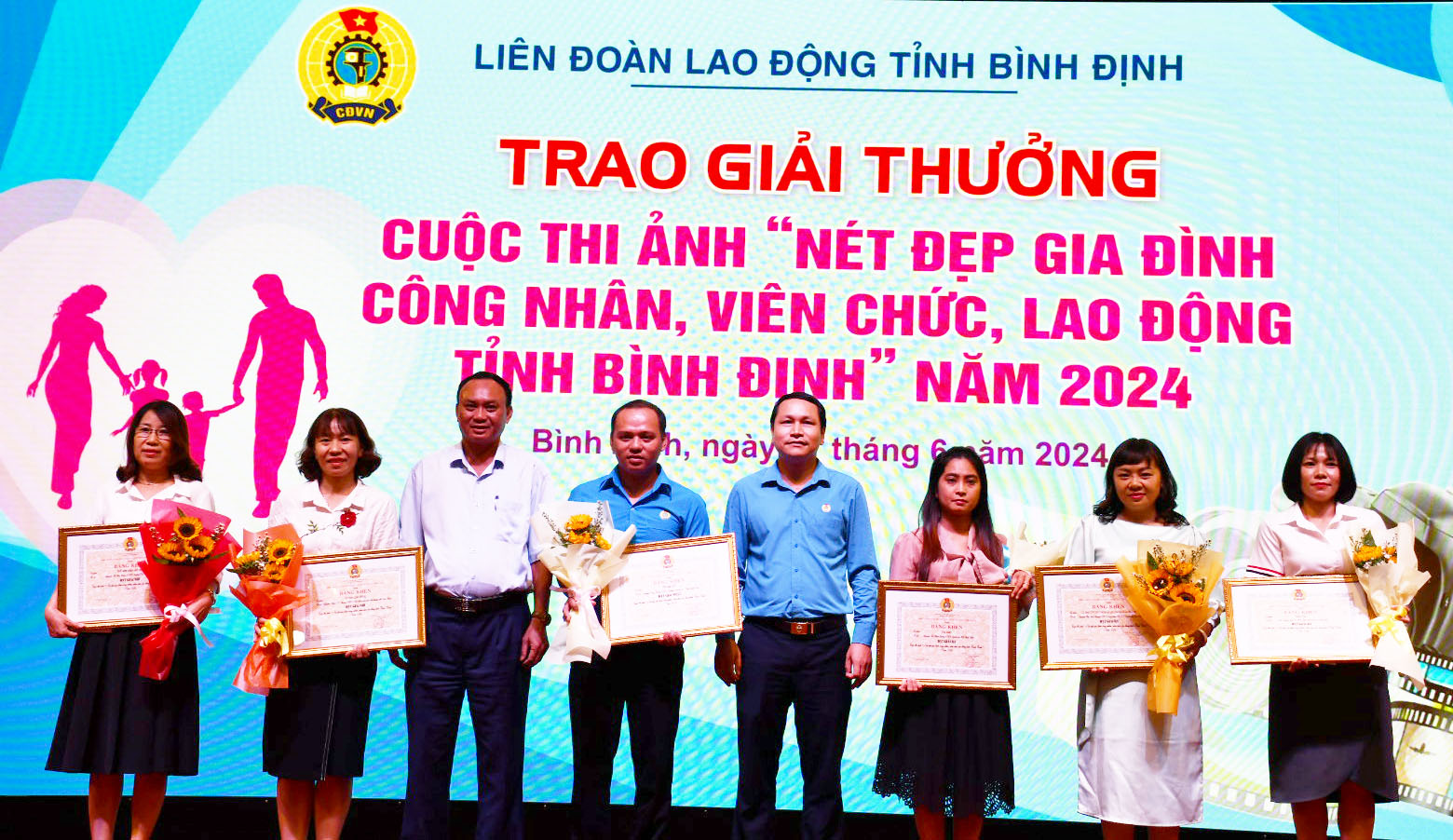 Quy Nhơn đạt nhiều giải thưởng Cuộc thi ảnh Nét đẹp gia đình CNVCLĐ tỉnh Bình Định năm 2024