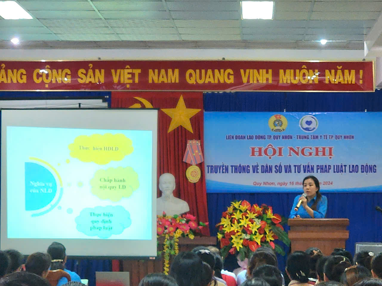 Truyền thông về Dân số và tư vấn pháp luật cho đoàn viên, người lao động năm 2024